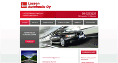 Desktop Screenshot of lassenautokoulu.fi